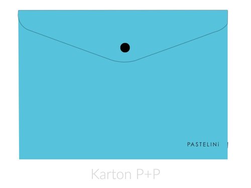 Karton P+P Psanko s drukem A4 PASTELINI modr