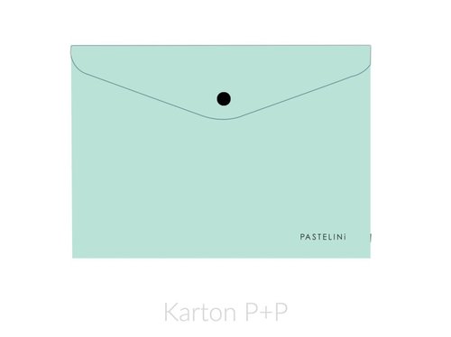 Karton P+P Psanko s drukem A5 PASTELINI zelen