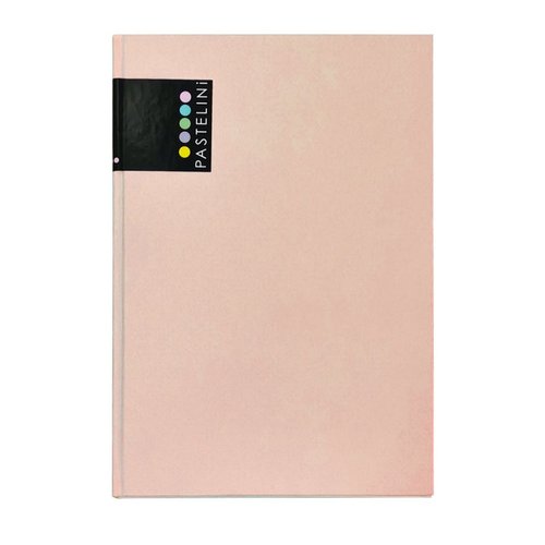 Zznamn kniha A4 PASTELINI merukov lamino mat