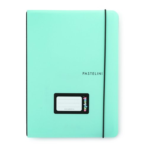 Seit PP Oxybook A5 40 list PASTELINI zelen