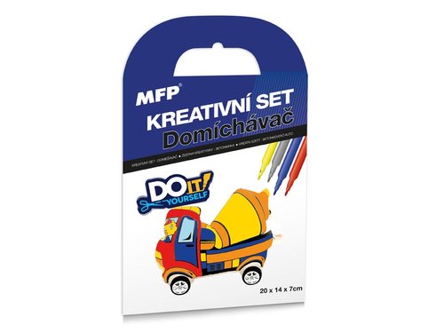 Kreativn set - Domchva - nafukovac auto