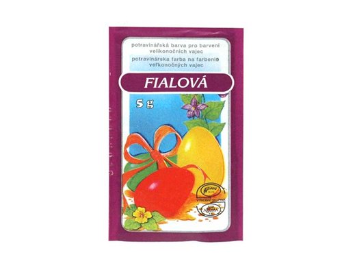 Velikonon barvy na vajka 701 fialov 5g