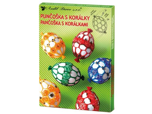 Sada 7726 k dekorovn vajek - punoka s korlky