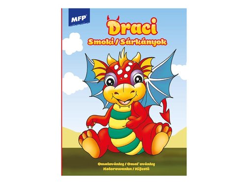 Omalovnky MFP A4 Draci 210x276mm/32