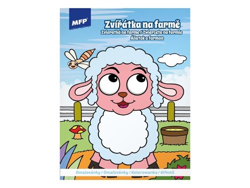 Omalovnky MFP A4 Zvtka na farm 210x276mm/16