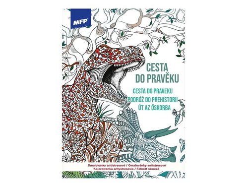 Omalovnky antistresov Cesta do pravku 210x290mm/32s