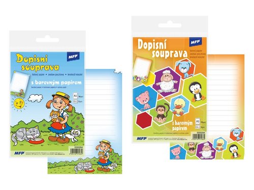 MFP Dopisn papr barevn 5+10 (dtsk)