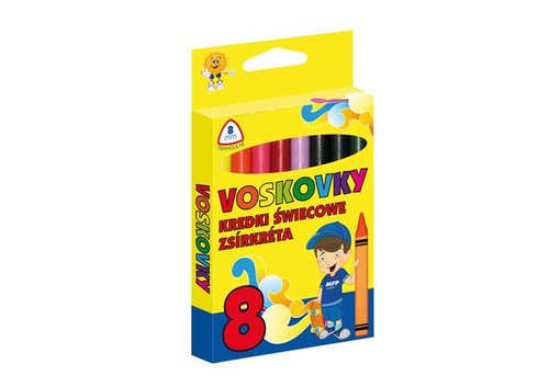 Voskovky MFP  8 barev - trojhrann
