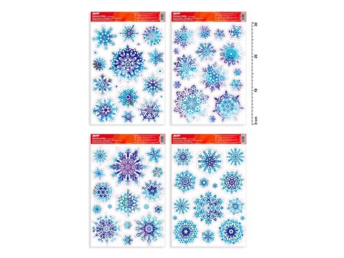 Okenn flie vnoce glitr VA008 20x30cm