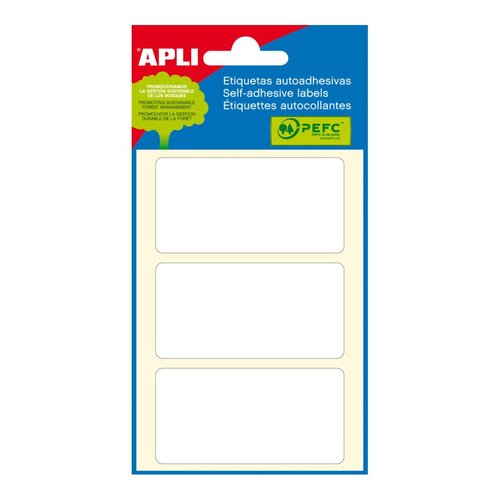 APLI samolepic etikety, 34 x 67 mm, bl