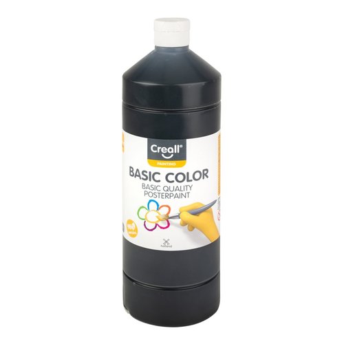 Creall temperov barva, 1000 ml, ern