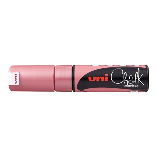 UNI PWE-8K kdov popisova, 8 mm, metalicky erven