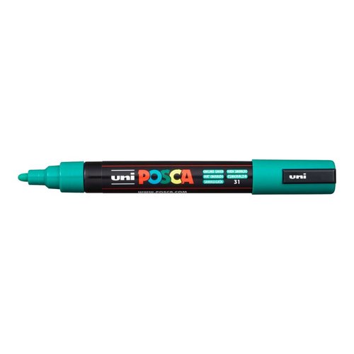 Posca popisova PC-5M, 1,8 - 2,5 mm, smaragdov (31)
