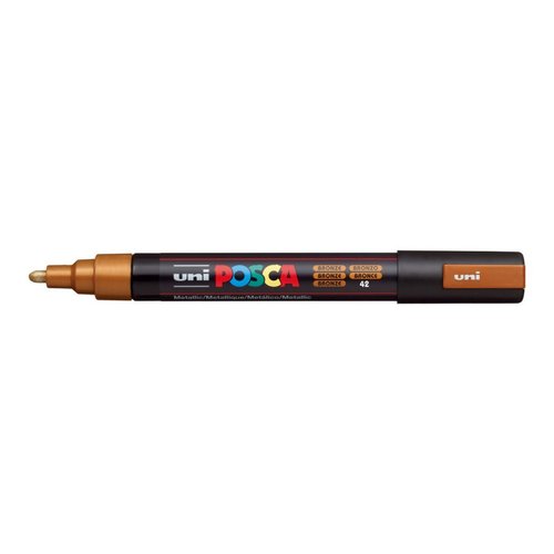 Posca popisova PC-5M, 1,8 - 2,5 mm, bronzov (42)