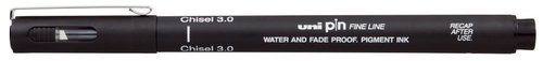UNI PIN CS3 liner se seznutm hrotem, 3,0 mm, ern