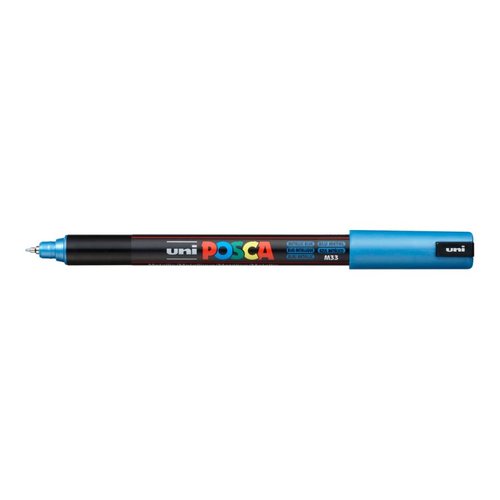 Posca popisova PC-1MR, 0,7 mm, metal.modr (M33)