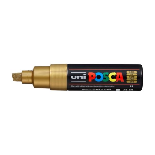 Posca popisova PC-8K, 8 mm, zlat (25)