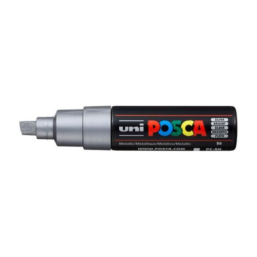 Posca popisova PC-8K, 8 mm, stbrn (26)
