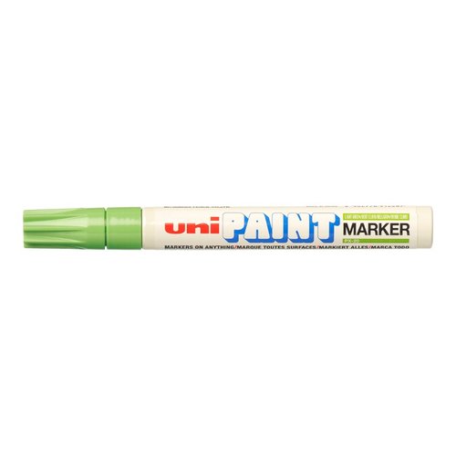 UNI PX-20 lakov popisova, 2,2 - 2,8 mm, svtle zelen