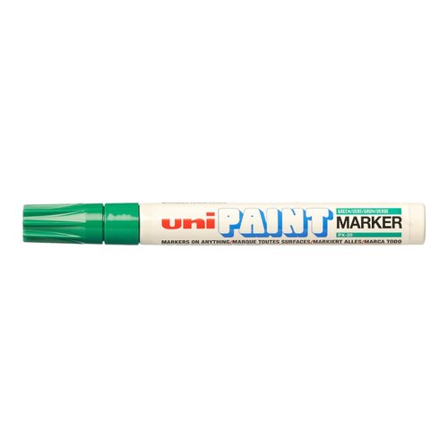 UNI PX-20 lakov popisova, 2,2 - 2,8 mm, zelen