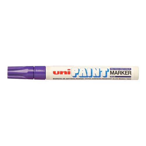 UNI PX-20 lakov popisova, 2,2 - 2,8 mm, fialov
