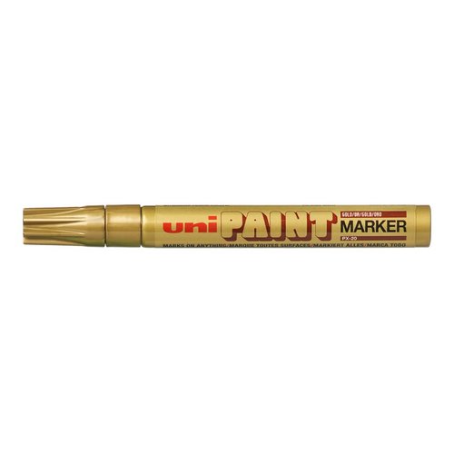 UNI PX-20 lakov popisova, 2,2 - 2,8 mm, zlat