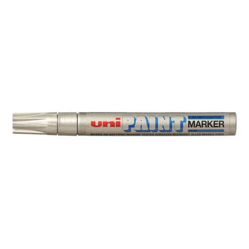 UNI PX-20 lakov popisova, 2,2 - 2,8 mm, stbrn