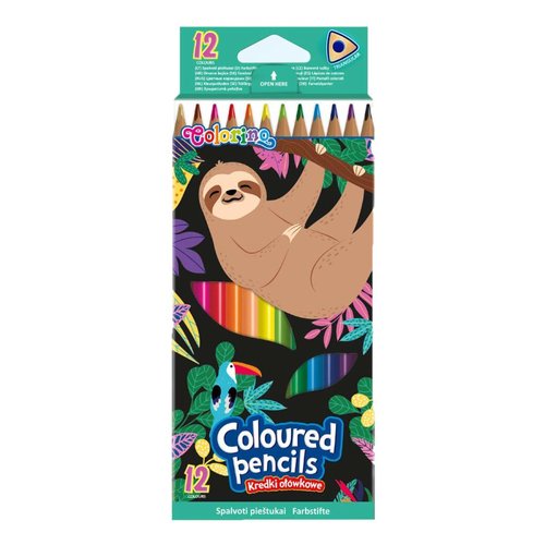 Colorino pastelky trojhrann - Wildkid, 12 barev