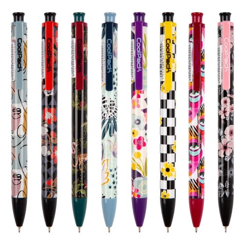 Colorino gelov pero CoolPack Fashion, 48 ks, modr npl, displej