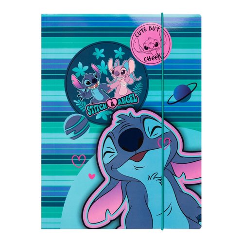 Colorino koln desky s gumikou - Stitch, A4