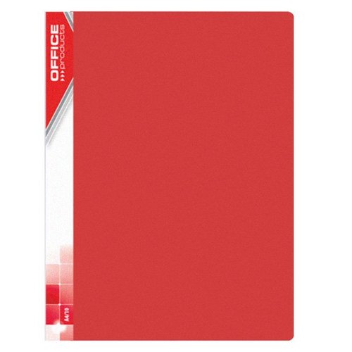 Office Products katalogov kniha, A4, PP, 20 kapes, erven