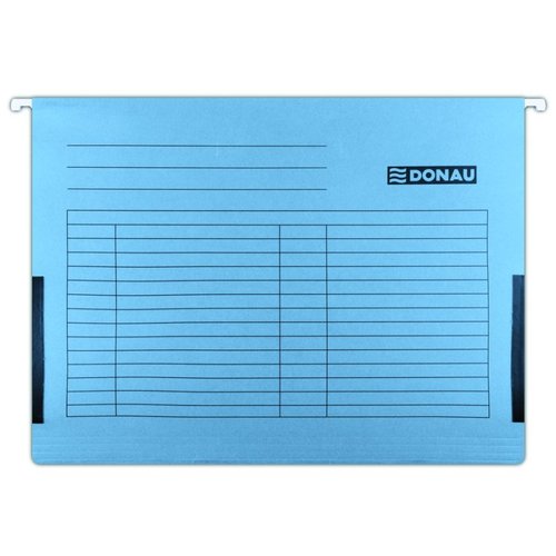 DONAU zvsn desky s bonicemi, A4, karton, modr