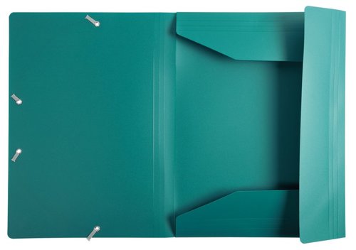 Exacompta spisov desky s gumikou, Opak, A4 maxi, PP, zelen