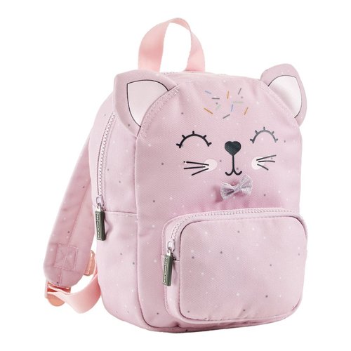 Miquelrius mini batoh Wild puppies, koka, 5 l, rPET, 2 kapsy