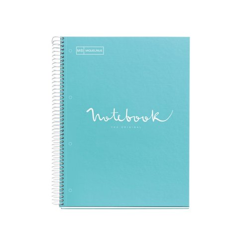 Miquelrius poznmkov blok Emotions NB-1, A4, 90 g, karton, 80 list, teky, sv