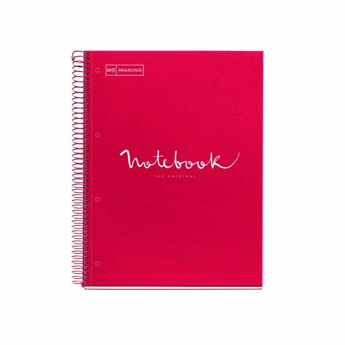 Miquelrius poznmkov blok Emotions NB-1, A4, 90 g, karton, 80 list, linka, er