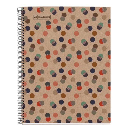 Miquelrius poznmkov blok ECOCONFETTI, A5, 80 g, karton, 80 list, linka
