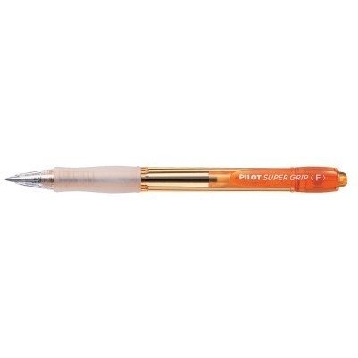 Kulikov pero neon Super Grip oranov