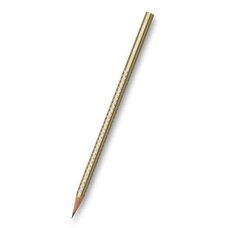 Grafitová tužka Faber-Castell - Sparkle Metallic - zlatá