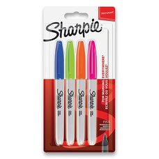 Sharpie Permanentn popisova  Fine sada 4 ks, doplkov barvy