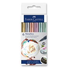 Faber-Castell Popisova  Metallics 6 barev