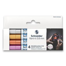 Metalick popisova Schneider Paint-It 010 souprava V1, 4 barvy