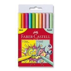 Faber-Castell Dětské fixy  Grip 10 barev