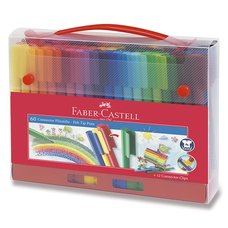 Faber-Castell Dětské fixy Connector taška, 60 barev