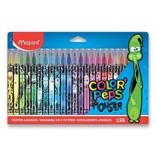 Dětské fixy Maped Color&#039;Peps Monster 24 barev