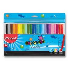 Dětské fixy Maped Color&#039;Peps Ocean - 24 barev