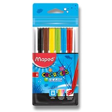 Dětské fixy Maped Color&#039;Peps Ocean - 6 barev