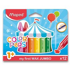 Voskovky Maped Color&#039;Peps Wax Jumbo - 12 barev