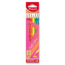 Pastelky Maped Neon 6 ks