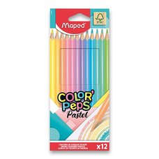 Pastelky Maped Color&#039;Peps Pastel 12 barev